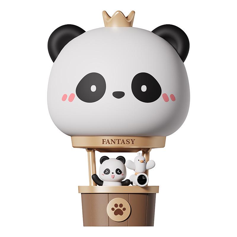 Charming Hot Air Balloon Night Light: Cute Cartoon Lamp & Kids' Gift