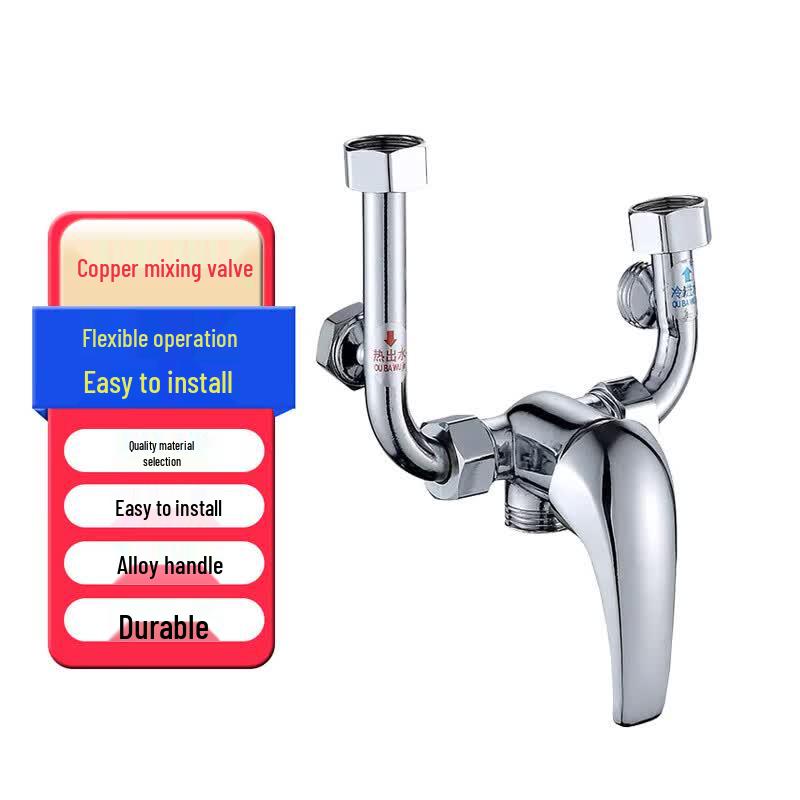 GS-12 Copper Exposed Water Heater Mixing Valve