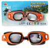 Orange Swimming Goggles for Children - Protection and Comfort for the Eyes