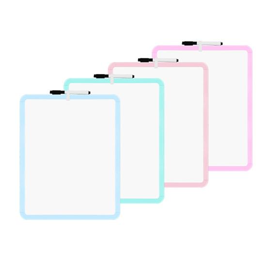 Kleines trocken abwischbares Whiteboard, 14 x 11 Zoll, Mini-Whiteboard mit Marker