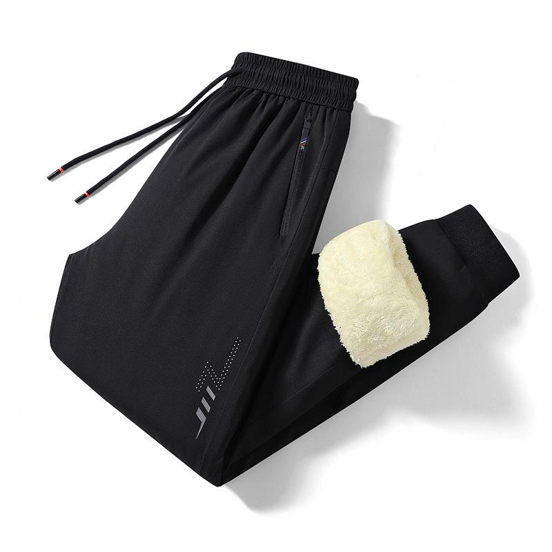 Dm 8XL Velvet Pants Sports Pants Men's Lamb Velvet Cotton Pants Large Casual Pants Men