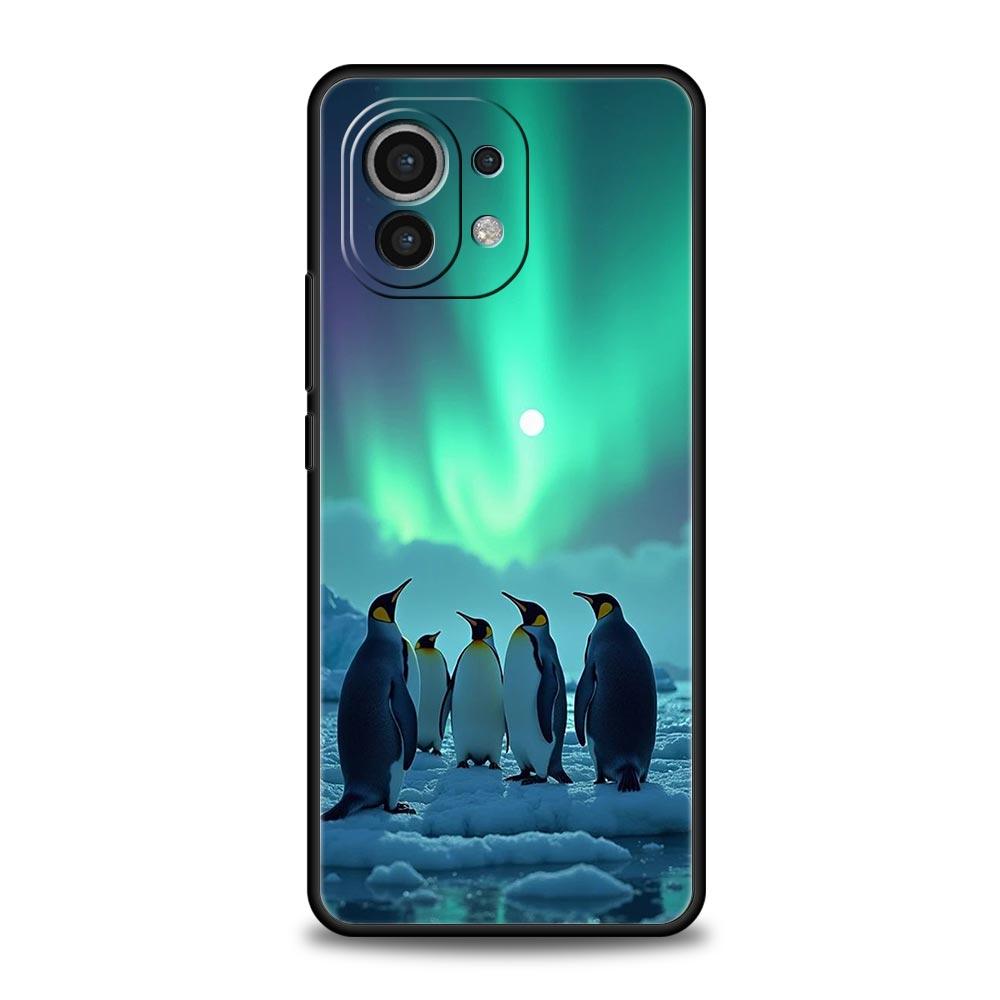 Penguin Kawaii Cute Phone Case For Xiaomi Mi 17 15T 15 14 14T 13T 12T Pro 12 13 Lite 5G 11T Poco X6 X7 X5 Pro Soft Cover