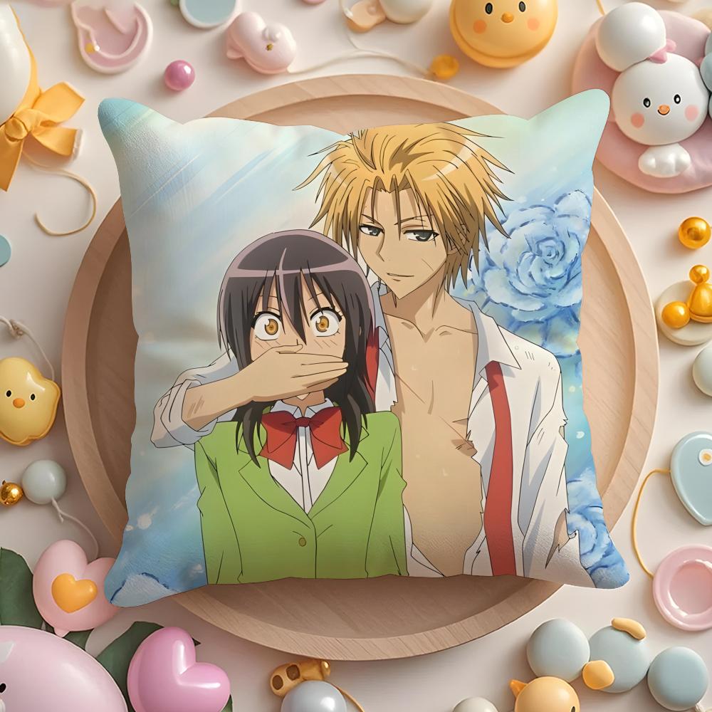 M-Maid Sama! Anime Kissenbezug für Zuhause & Auto, Mehrzweck-Kissenbezug - Wendbar, Weich & Langlebig für den täglichen Gebrauch