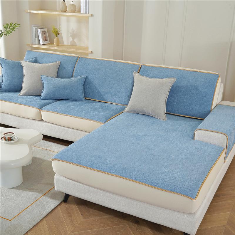 

Чехол для дивана из шенилловой ткани, универсальный чехол для диванной подушки, универсальная подушка для сиденья Four Seasons 60-60cm