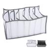 Wardrobe Clothes Organizer 7 Grids Large Capacity Stackable Odorless Fabrics Space Saving Clothes St