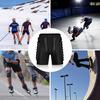 Hip Butt  Padded Shorts Armor Hip  Shorts Pad for Snowboarding Skating Skiing Riding Skiing Shorts