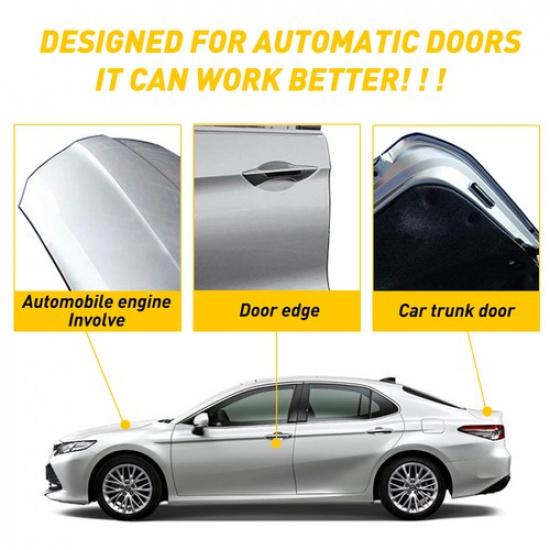 Universal Trim Seal Car Molding Rubber Auto Strip Edge Lock Door Protector 16Ft