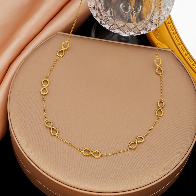 French Titanium Steel Heart Choker Necklace And Bracelet Set Sweet Peach Heart Tassel Design Women Jewelry