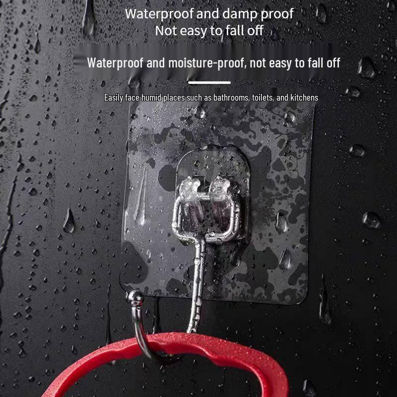 LIEI Transparent Traceless Adhesive Wall Hook