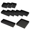 Yamapac Drawer Organizer Tray Shallow Type X Set of SHIKI® (Black Black, 10)