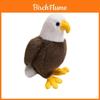 Animal Plush Toy Bald Eagle Figurine With Pp Cotton Filling For Collectors And Kids