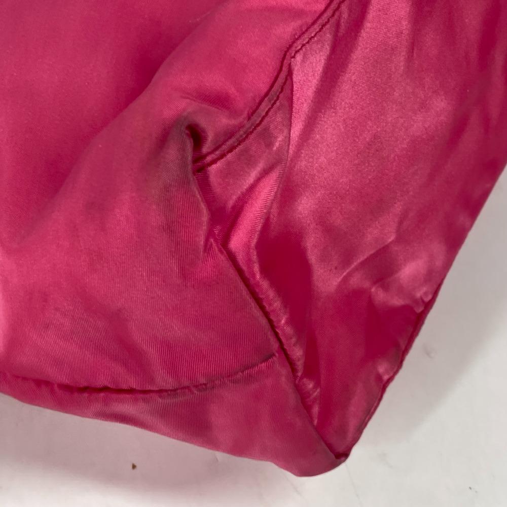 PRADA logo Bag Shoulder Bag Tote Bag Shoulder Bag Nylon / enamel pink