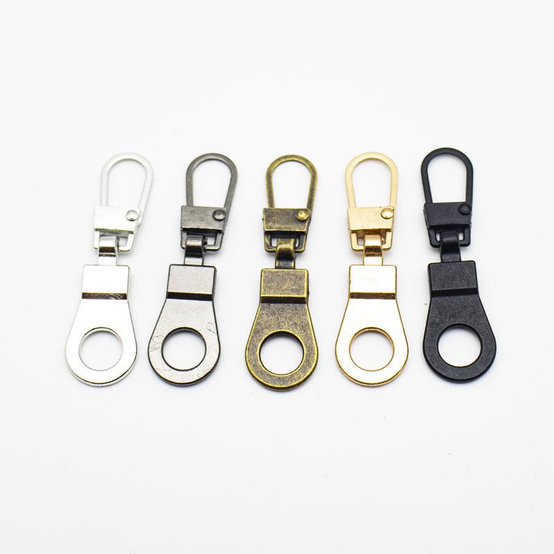 Universal Removable Zipper Puller Head for Bags & Jackets Repair