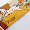 HERMES Animapolis Silk Twilly scarf BrownUsed