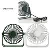 Cooling USB Fan Mini Quiet Portable Set of 1 for Student and Office Desktops