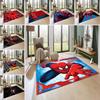 New custom-designed, cool Spider-Man rugs are available for your entryway, bathroom, and bedroom – featuring a spiderweb pattern