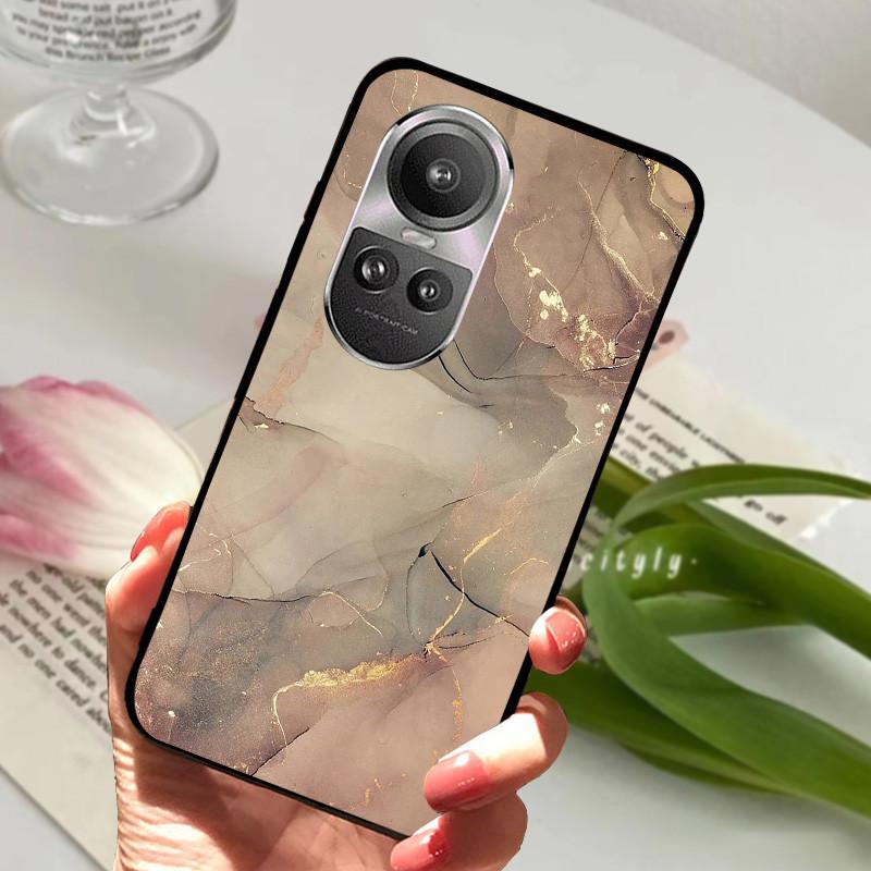 For Oppo Reno 10 5G CPH2531 Case Reno10 Shockproof Soft TPU Silicone Phone Cover For Oppo Reno 10 Pro 5G CPH2525 Funda Cartoon