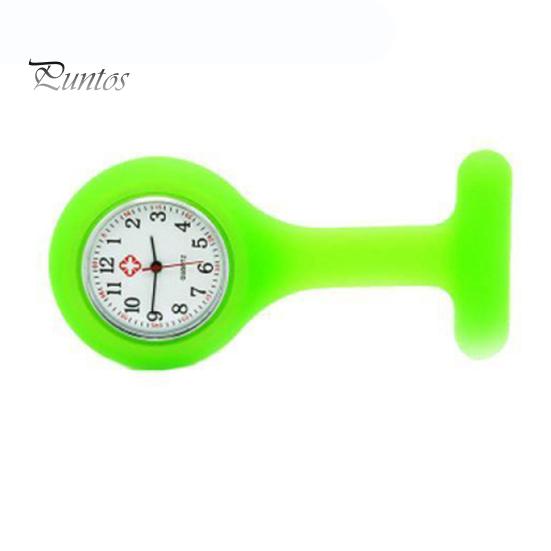 Silicone Nurse Watch Brooch Fob Pocket Tunic Quartz Movement Watches