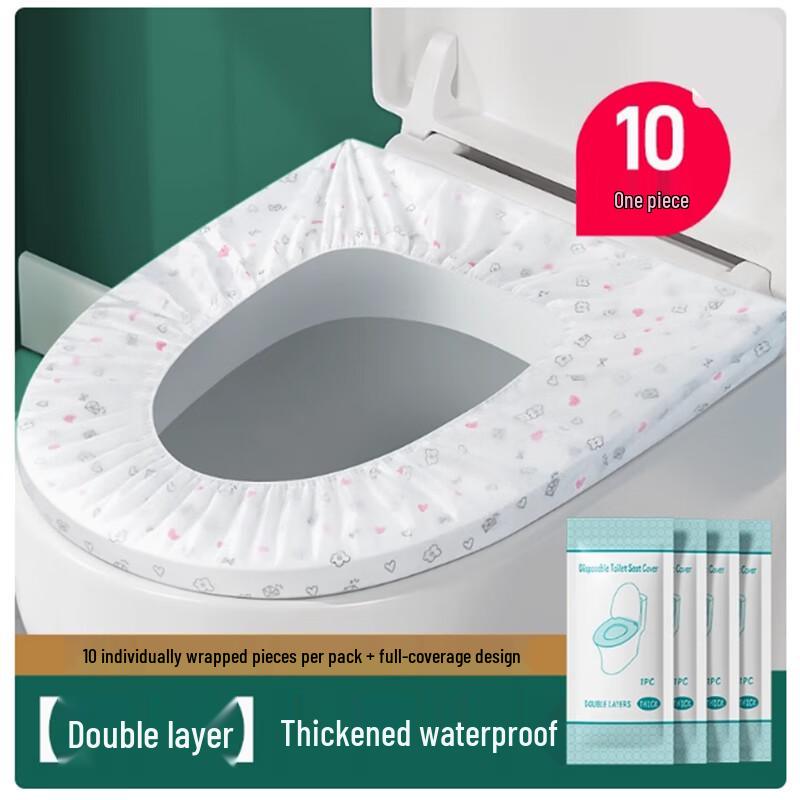Travel Disposable Bedding & Toilet Seat Cover Set