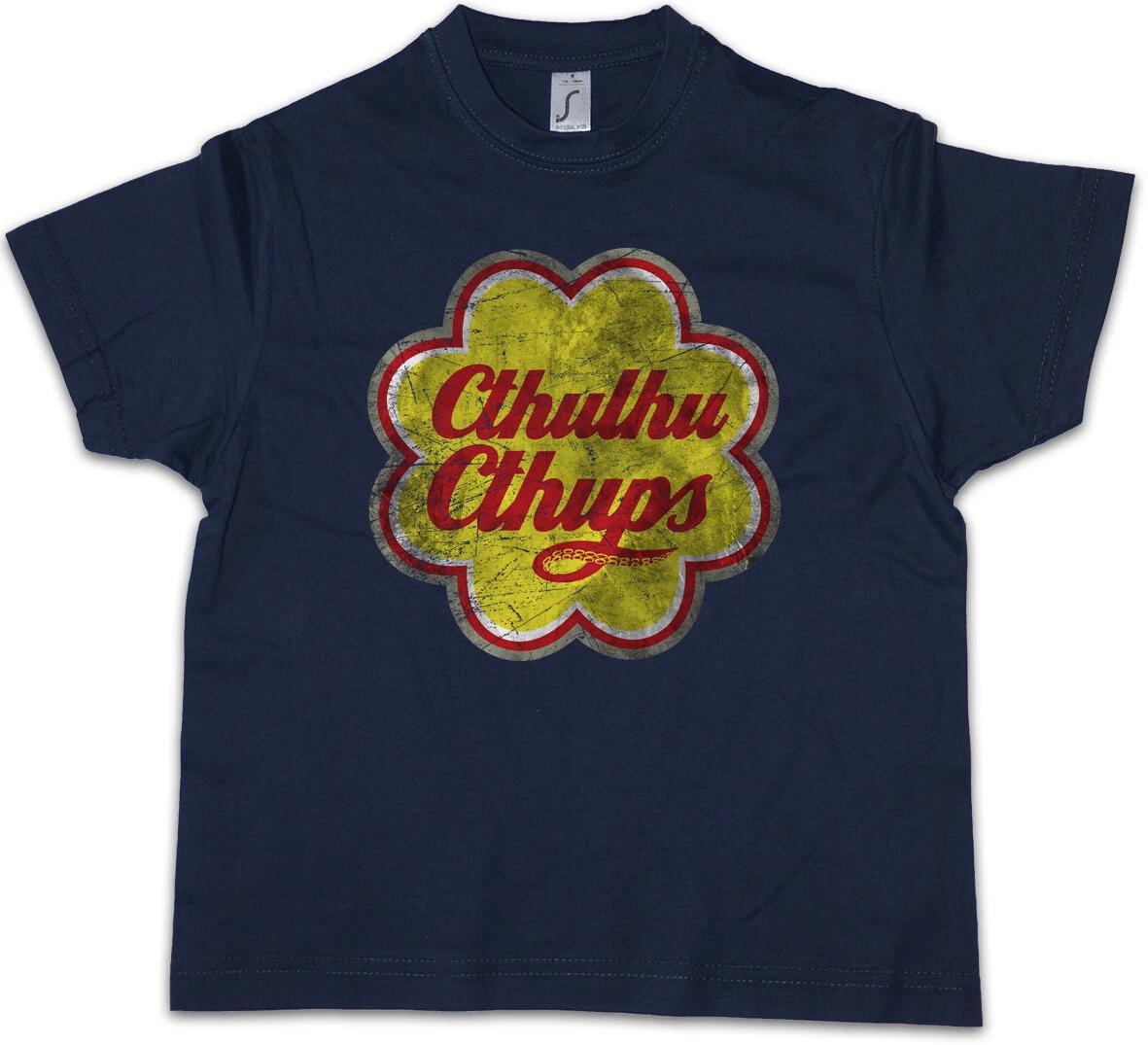 

Cthulhu Ctups Kids Boys T-Shirt Miskatonic Lovecraft Arkham Dunwich HP- 100