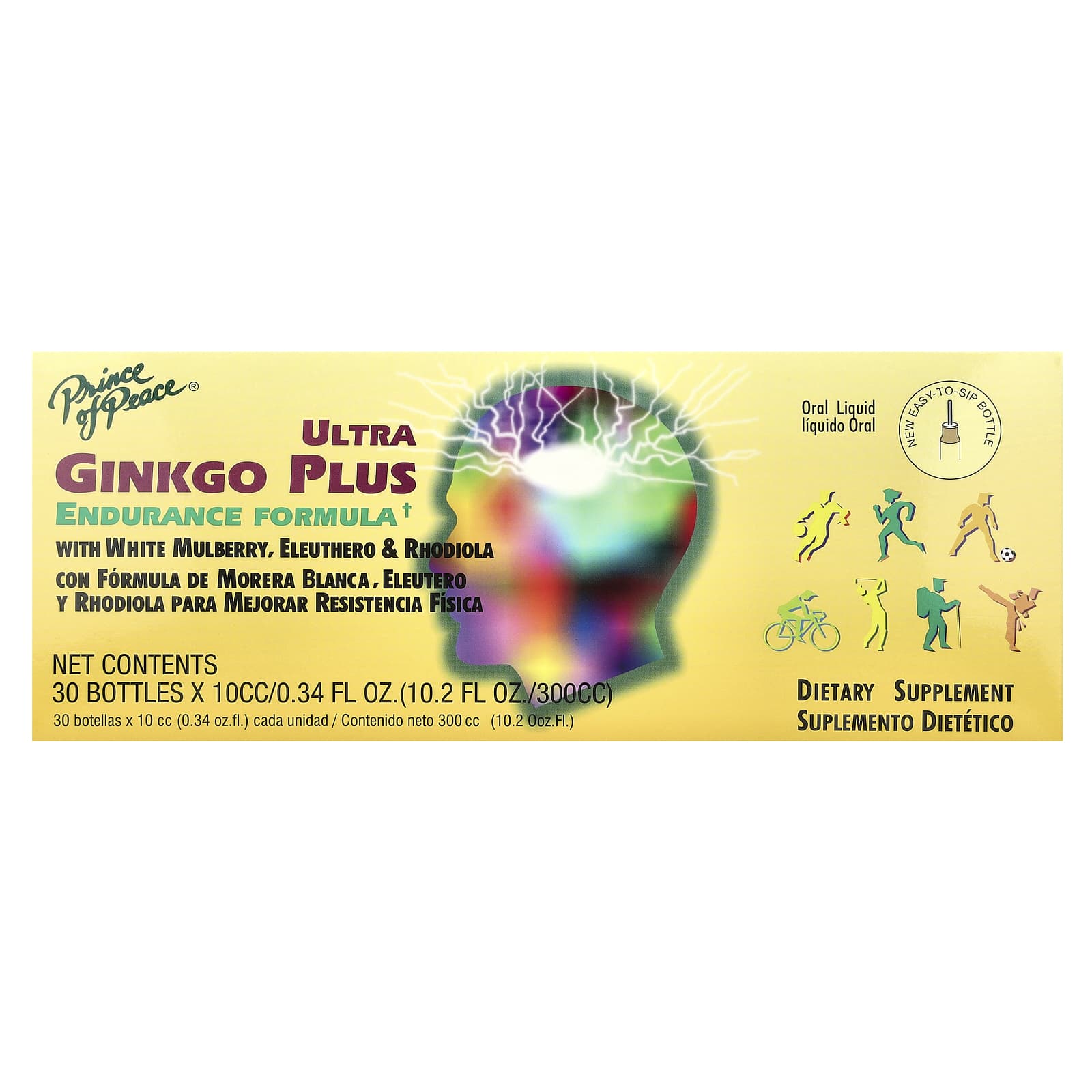 

Ultra Ginkgo Plus, Endurance Formula, 30 Count X 0.34 fl oz (10 Cc) Each