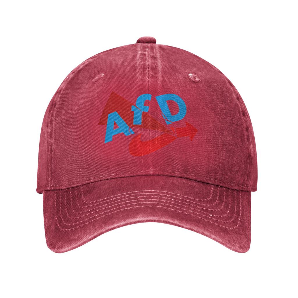 Alternative Afd Germany Casual Baseball Cap For Unisex-Teens AFD German Logo Hiking Fishing Hip Hop Hats Sunscreen Baseball Caps