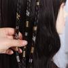 40PCS Hair Braiding Dreadlocks Beads Gold and Silver Hair Braid Tubes Mixed Hair Rings Set  Decor