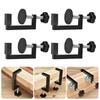 4Pcs 10-57mm Reversed Woodworking C-Clamp Adjustable Table Clamp Adjustable Work Surfaces Mounting Bracket Enduring