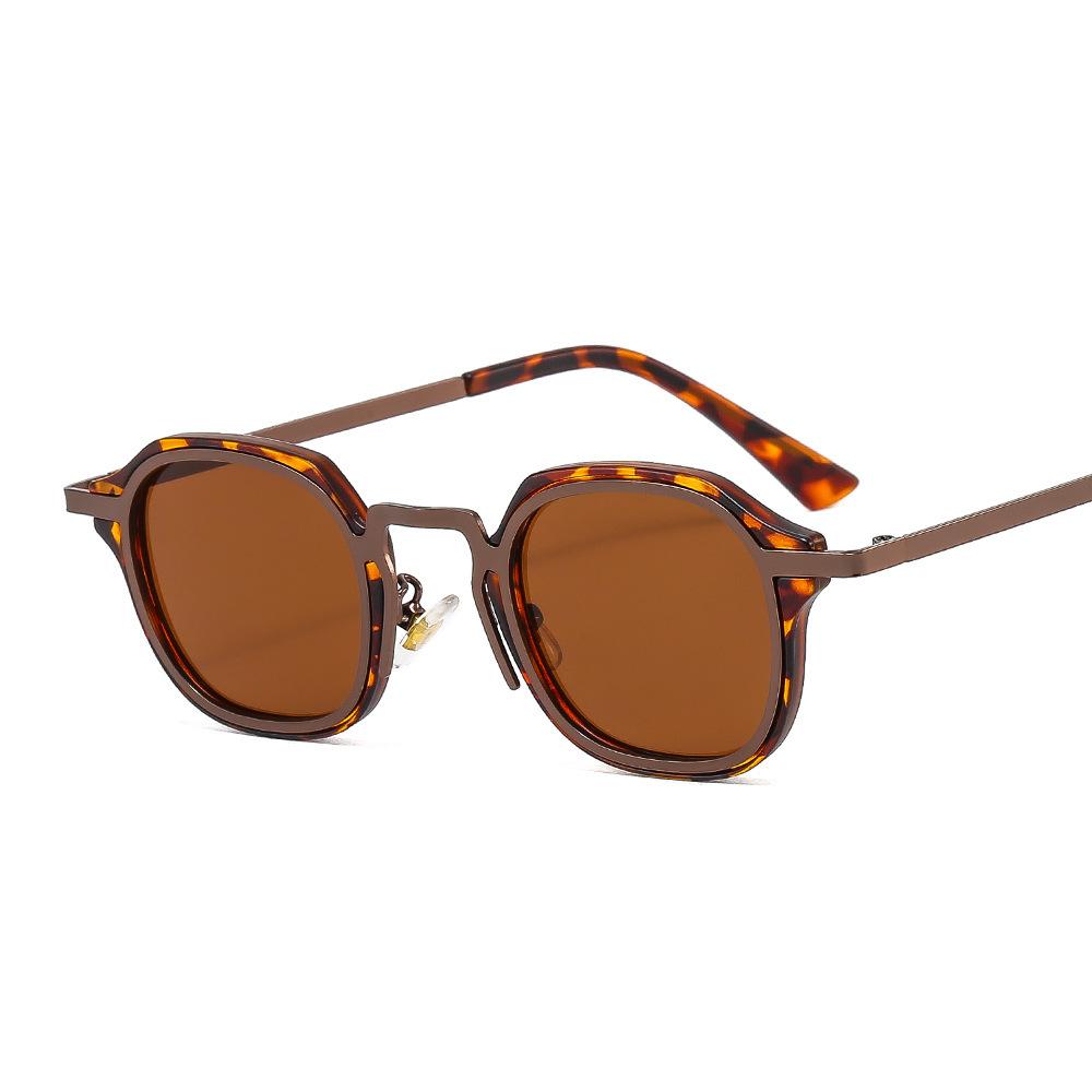 Metal Harbor Style Square Sunglasses P Glasses Punk Full Frame British Retro Sunglasses