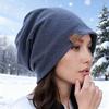 Winter Knitted Hat Beanies Fashion Bonnet Hat Women Men Casual Winter Beanies Caps Thicken Warmer Ski Cap