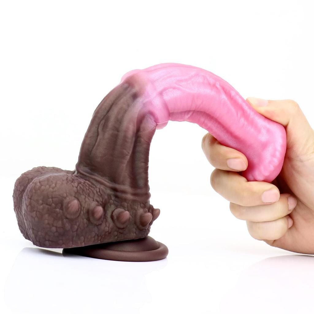 MoDi Dildo, realistisch, superlang, 30,5 cm, stoßender Dildo, Analsexspielzeug mit Saugnapf, Erwachsenenspielzeug für Frauen und Männer