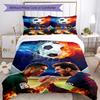 Cristiano Ronaldo Bettwäsche-Set Atmungsaktiver Bettbezug mit Kissenbezügen Heimdekoration Geburtstagsgeschenk