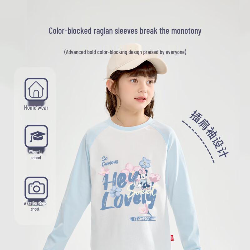 Disney Kids' Pure Cotton Long-Sleeve T-Shirt