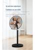 18-Inch Commercial Floor Fan, Five-Speed, Strong Wind, Silent Operation, High Power, Oscillating Electric Fan for Household Use