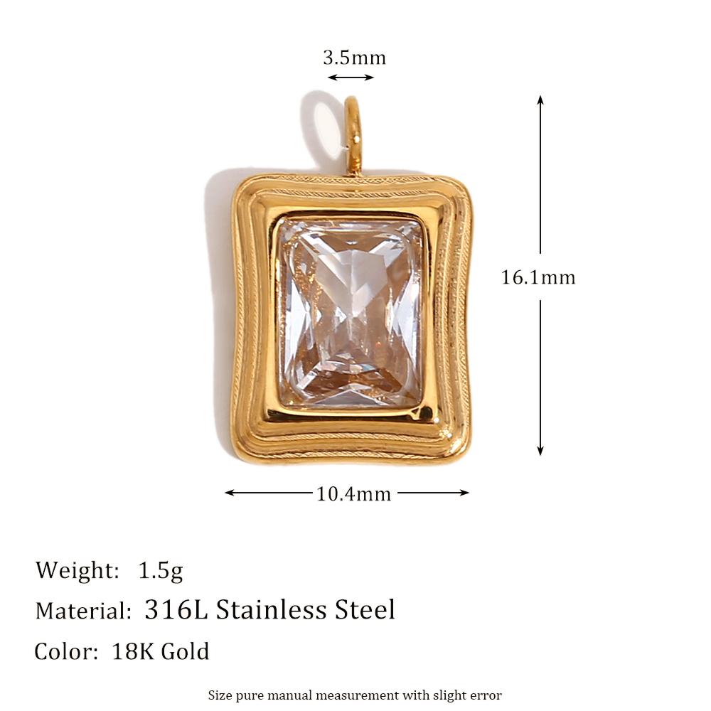 MamacitaSlay diy Vintage Rose Butterfly Polar Star Moon stainless steel charms 18K Gold Plated  charms for jewelry making