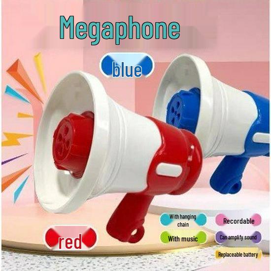 

Mini Keychain Megaphone: Handheld Small Loudspeaker & Amplifier Speaker