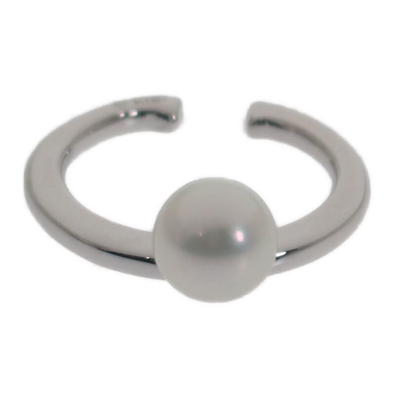 MIKIMOTO  PE-1747U Earring K18 white gold/Akoya Pearl Women