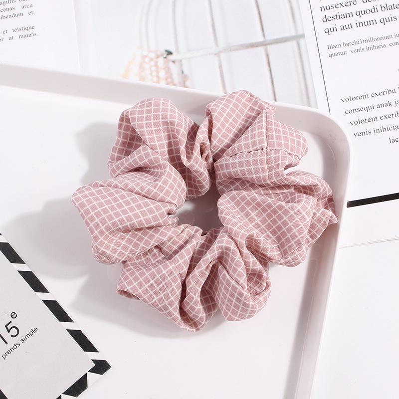 Stripe Womens Hair Accesorios Ladies Tie Striped Lady Scrunchies Ponytail Female Scrunchy Elastic Hair Ropes Headwear For Women