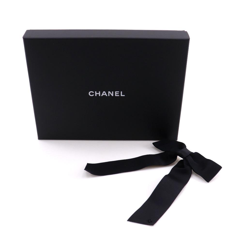 Chanel Ribbon Valletta COCO Mark Black Satin Ribbon Women Used