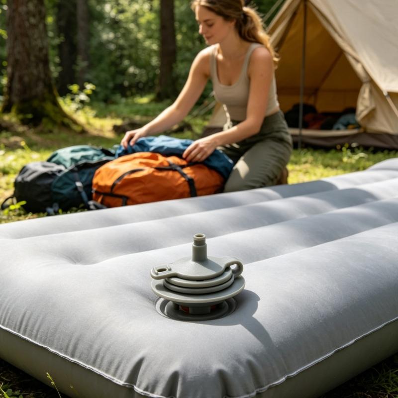 Quick Releases Air Valving for Outdoor Travel Bags PVC Materials Compacts Easy to Install for Camping Hiking Backpacking