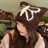 Autumn And Winter  Cute Cat Ear Knitted Wool Hat Women'S Warm Ear Protection