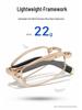 Baida Portable Folding Reading Glasses for Men & Women - Compact, Lightweight Lens for Presbyopia (Model 072)