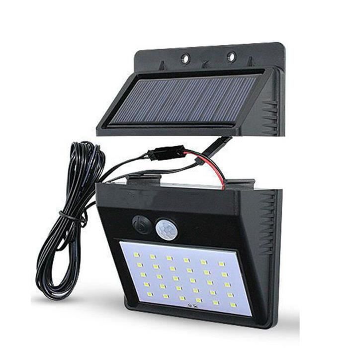 Güneş enerjili lamba - WILM1729 - 30 LED - Hareket sensörlü - Su geçirmez - Bahçe