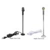 Small Cabinet Spotlight Standing Cabinet Spotlight Button  Adjustable Angle Versatile Portable USB Powered for Painting