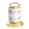 2m Extension Cord Outlet Power Strip Universal Extended Usb Socket Multi-Plug Outlet  Expansion