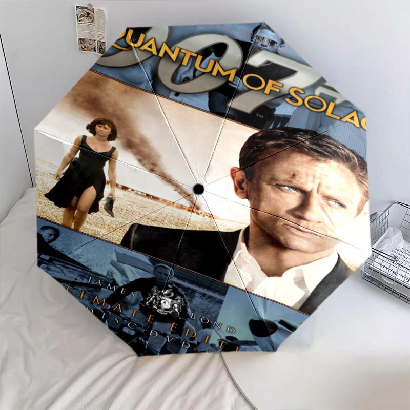 Espionage Intrigue Quantum Solace Folding umbrella Portable Umbrella Gift Umbrella Sun umbrella