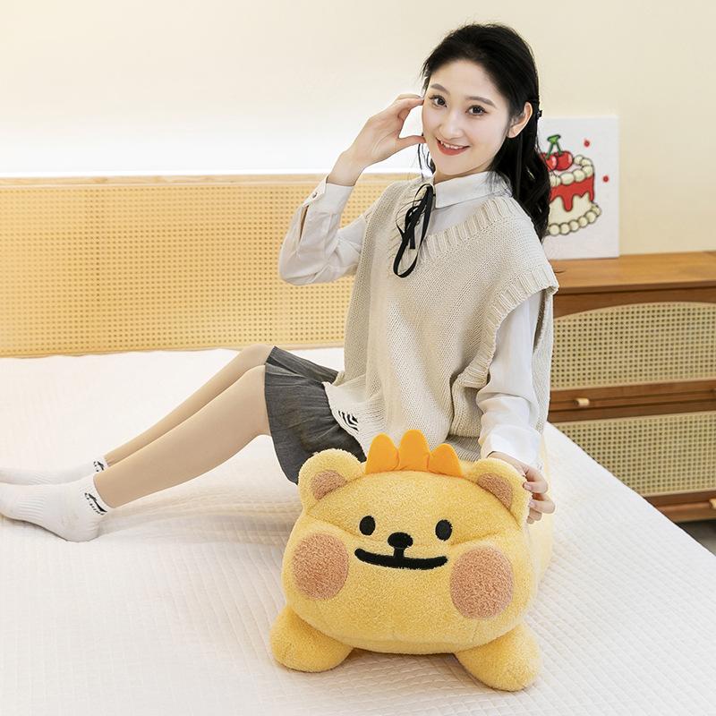 Bear Bug Plush Toy Long Throw Pillow Sleeping Soothing Doll Ragdoll Bedside Pillow Girls Gift