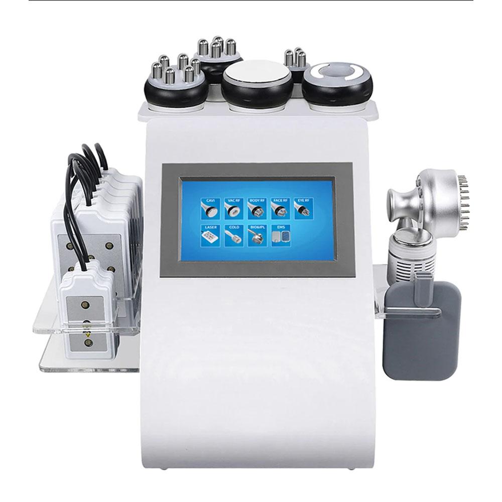9-in-1 Professional Beauty Device RF Skin Lifting Cavitation Body Contouring Equipment
