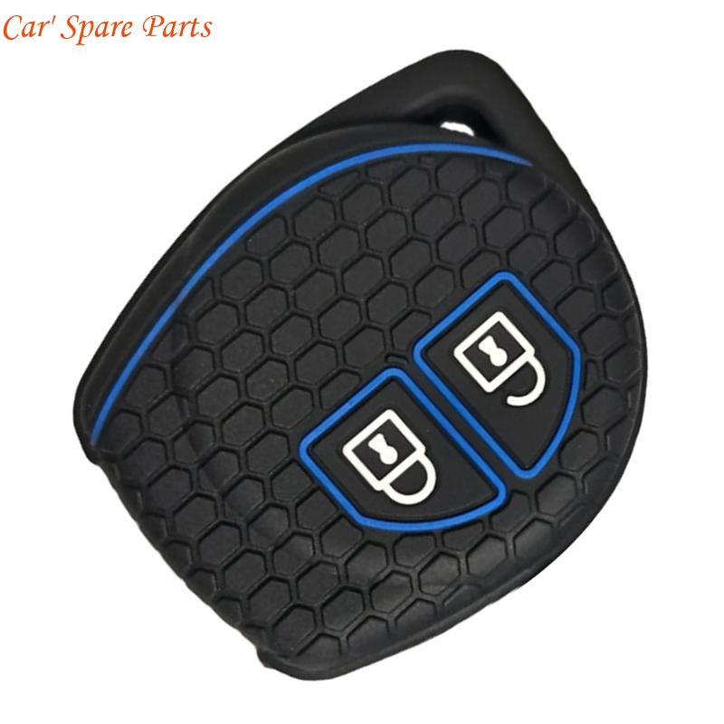 Y4UA Silicone Keyless Entry Remote Control Keys Cover Case Protector Replacements Auto Remote Case 2 Buttons