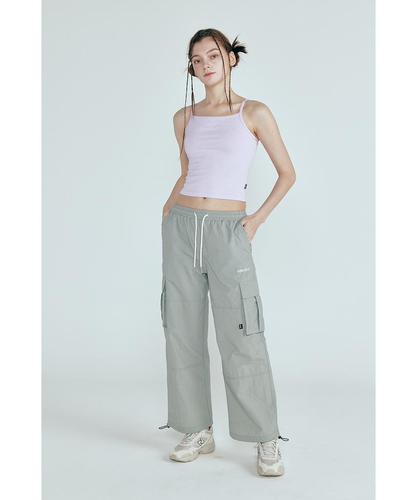 Kinetikeullo Nylon Cargo Pants (Grey)